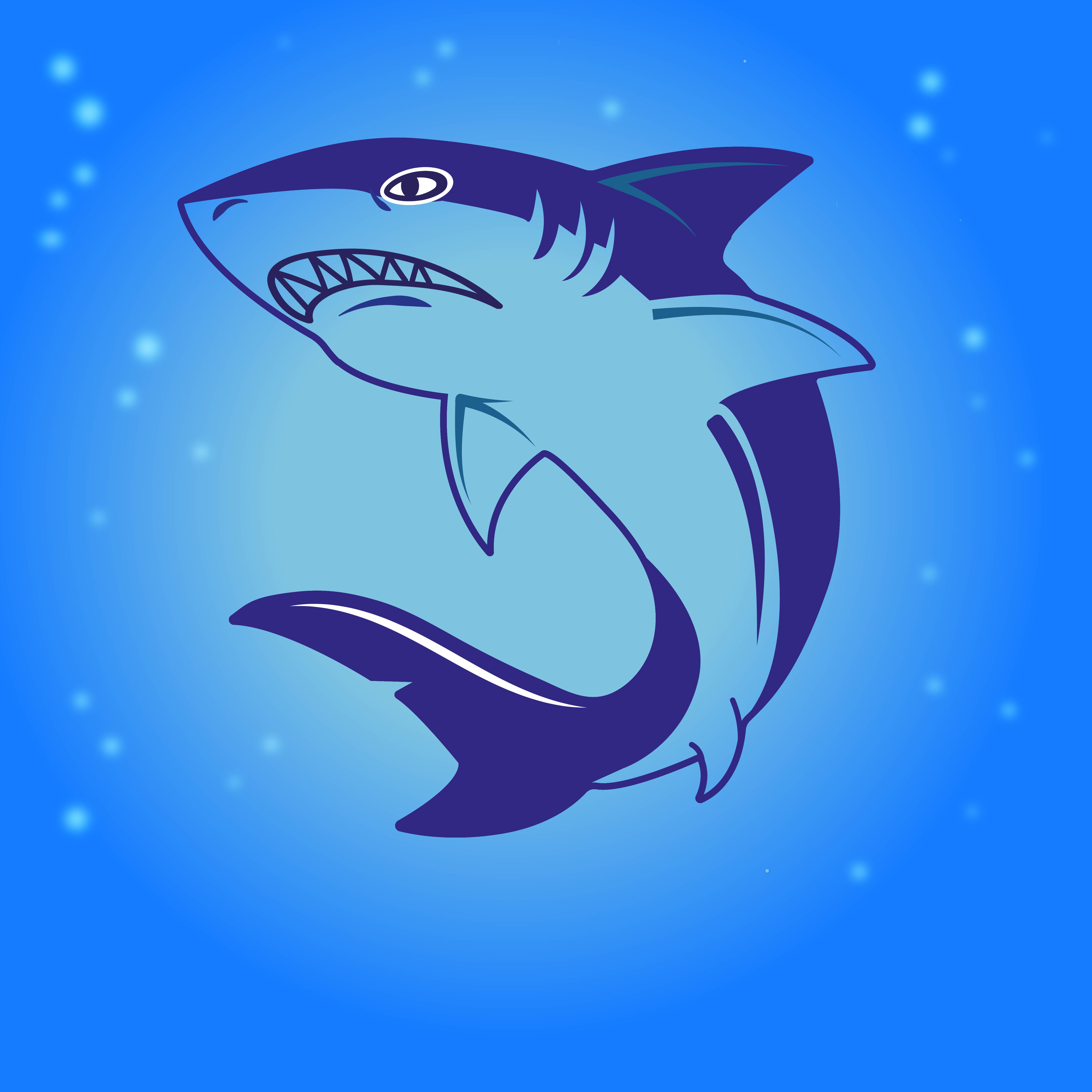 Стилизованная акула.