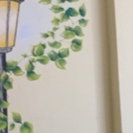 Роспись на стене