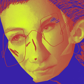 Коллажный портрет