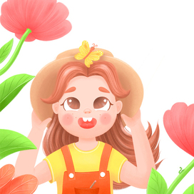 Мила и волшебный сад, разворот 3