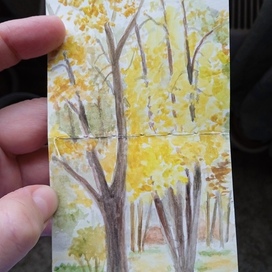 пленэр . Парк