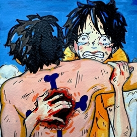 Луффи в отчаянии