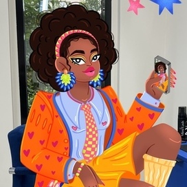 Иллюстрация для салона красоты