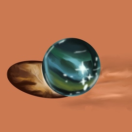 Стеклянный шар