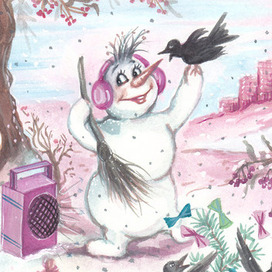 Веселые Снеговики