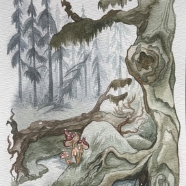 Дремучий лес,серия «Заколдованный лес»