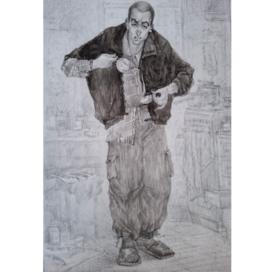 Разработка персонажа к роману Антона Секисова«Рыбы возле воды»