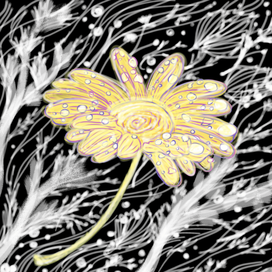 Сказочный цветок