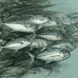 Иллюстрация к рассказу Эдгара По "Низвержение в Мальстрем"