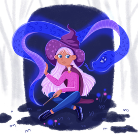 Иллюстрация для конкурса "Патронус"