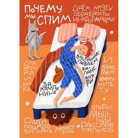 Почему мы спим - плакат