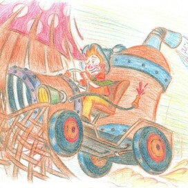 Незнайка - шофёр