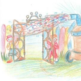 Незнайка - шофёр