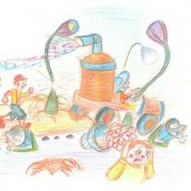 Незнайка - шофёр