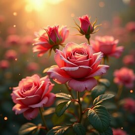 Красавица роза