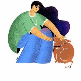 Девушка с собакой