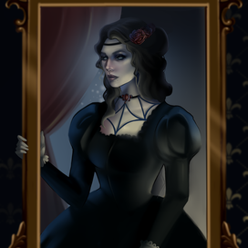 Девушка с картины 