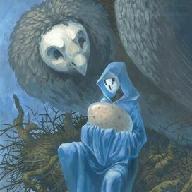 "Птичья колыбельная", 2024 г.  Ирина А.Новикова 