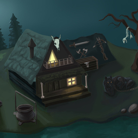 Хижина охотника