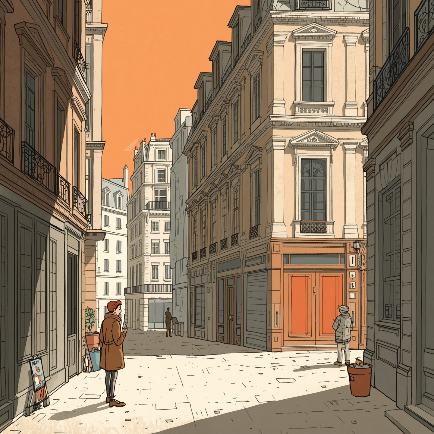 Мадемуазель Пти. Парижские улицы