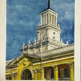 иллюстрация архитектура