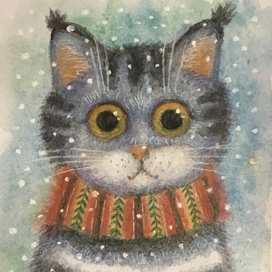 Котик в меланхолии