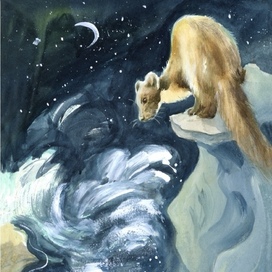 Куница и гуси