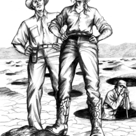 Ямы. Луис Сашар. Эскиз