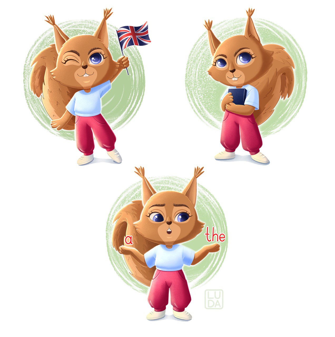Бренд персонаж белочка Лекси