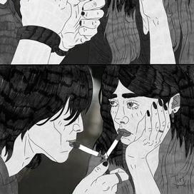 Инктобер2025 11.Жжение