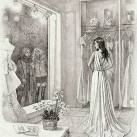 Илл. к роману Киры Вежавы "Время видеть снег"