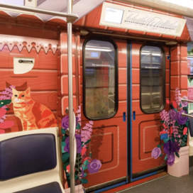 Иллюстрации для вагона метро