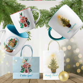 Новогодний мерч