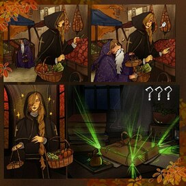 Иллюстрация комикс 