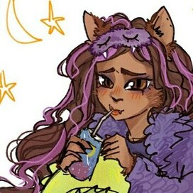 Иллюстрация с персонажем монстер хай