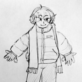 Скетч персонажа 