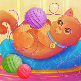 Котёнок Кузя