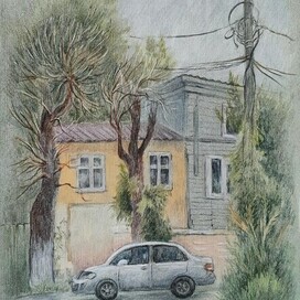 Улочка в Мещовске