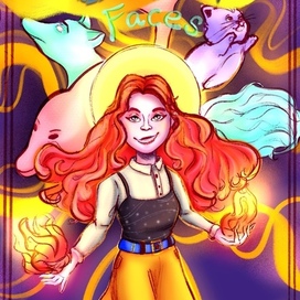 Обложка для комикса Stolen faces