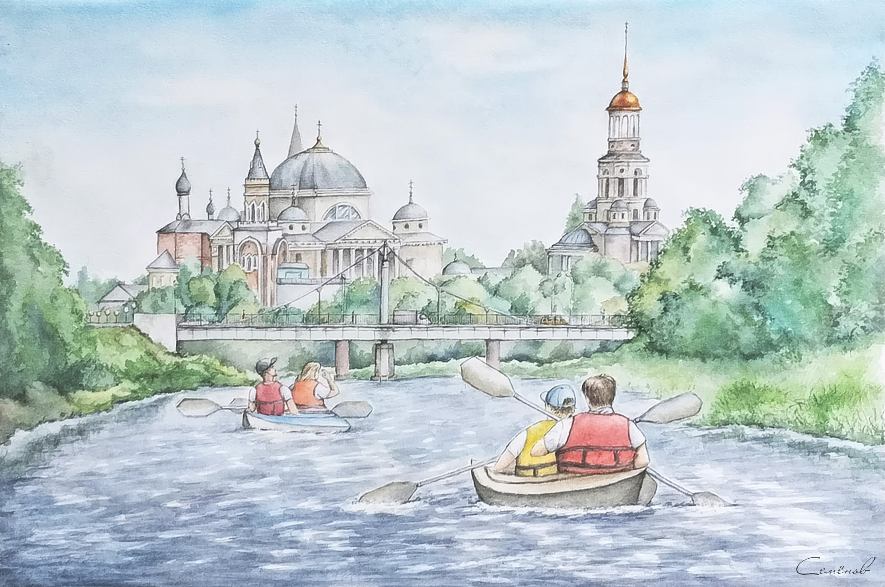 Борисоглебский монастырь в Торжке