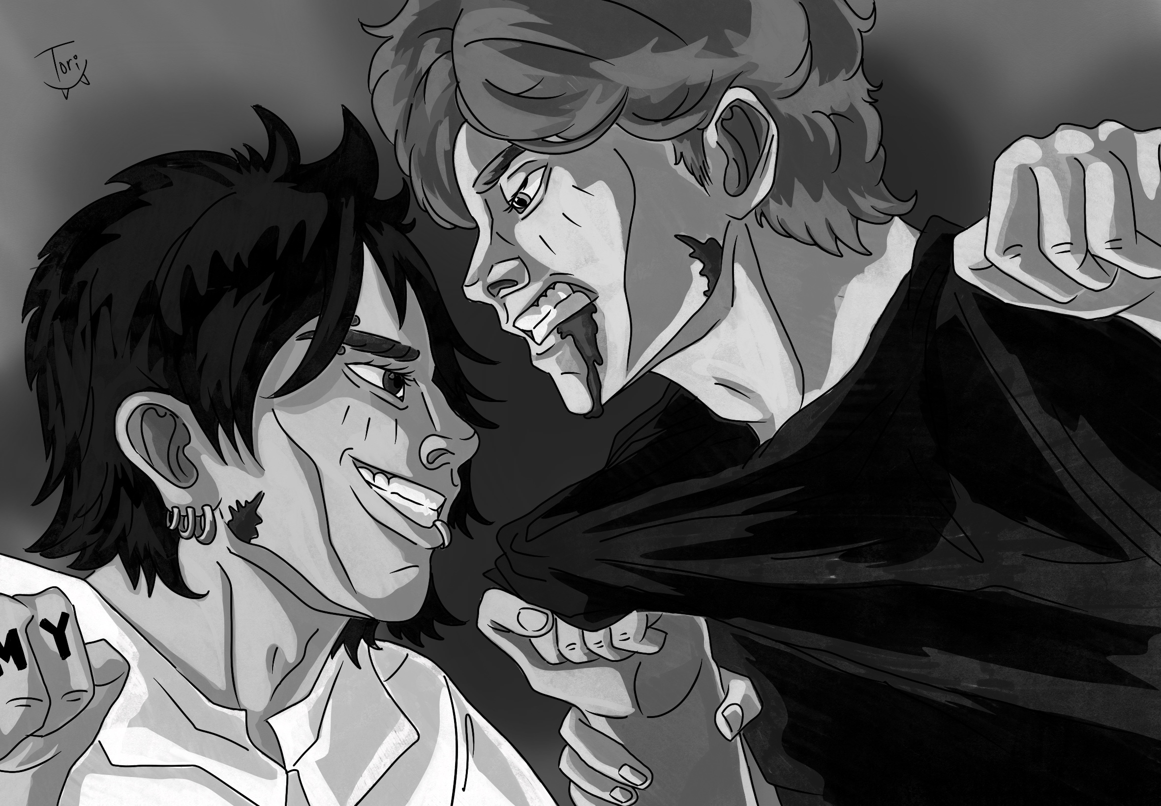 Инктобер 2025 15. Потрепанный