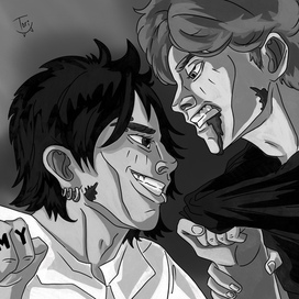 Инктобер 2025 15. Потрепанный