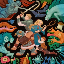 Плакат «Подземелье»