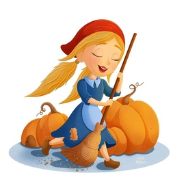 Иллюстрация к сказке Золушка