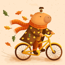 Маскот для кофейни