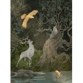 Иллюстрация для книги «Cristal Rose and the Paths of Wisdom»