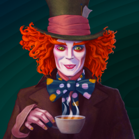 Фанарт Безумный Шляпник