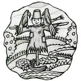 Пугало огородное