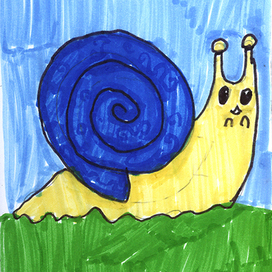 просто милая улиточка