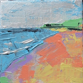 Берег. Волны и песок